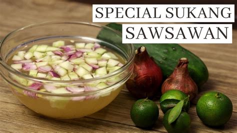 Special Sukang Masarap – Sawsawan ( Pinoy Recipe .
